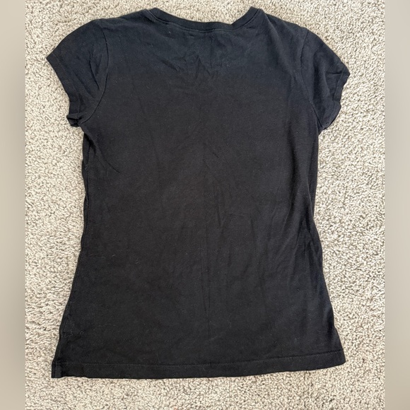 Justice Black Dog Tee with 3D Glasses Size 10 - Picture 2 of 5